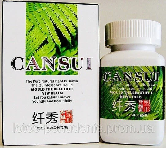 Капсули для схуднення CANSUI