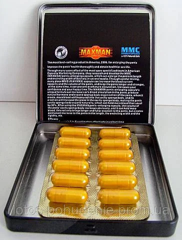 Капсули для підвищення потенції MAXMAN