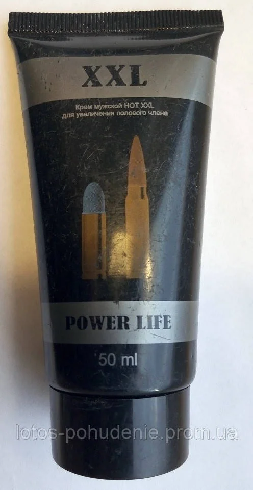 Крем Power Life для збільшення статевого члена