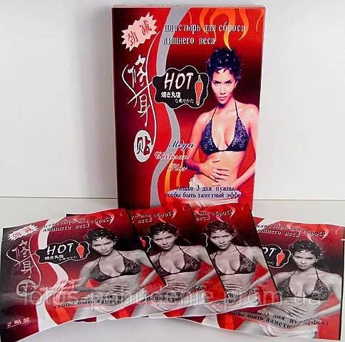 Пластир для скидання зайвої ваги «Жучий перчик»