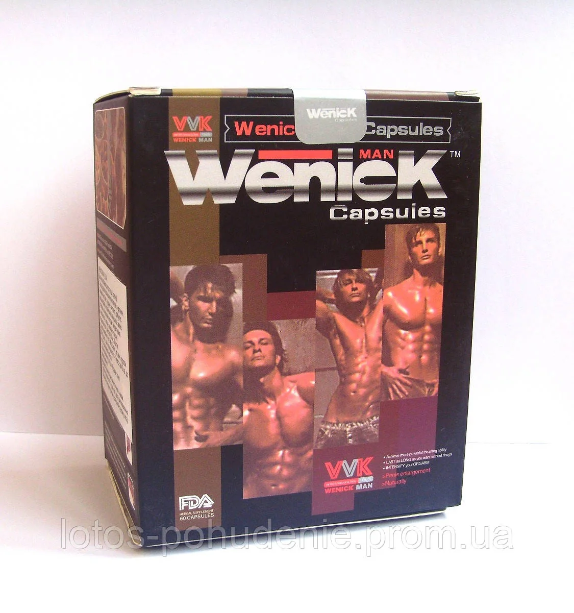 Препарат для потужної потенції і збільшення члена WENICK MAN