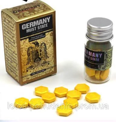 Препарат для підвищення потенції GERMANY MUST STATE