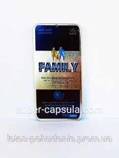 Таблетки для потенції FAMILY