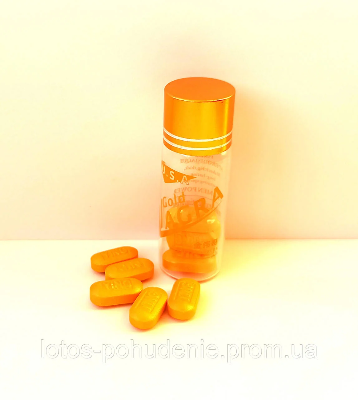Таблетки для підвищення потенції USA gold
