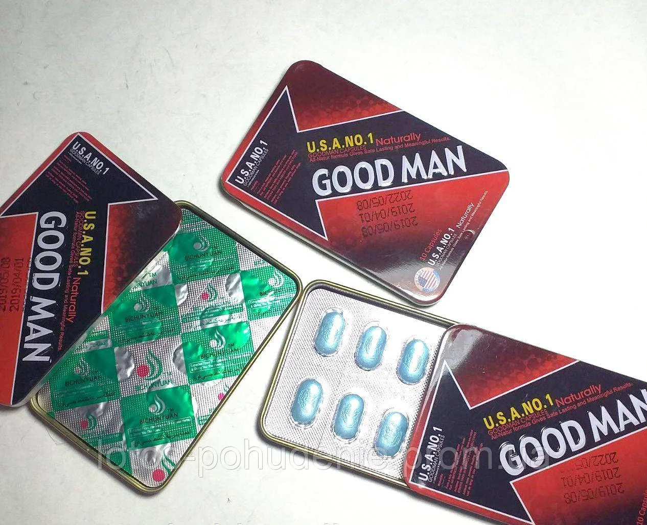 Таблетки для підвищення потенції GOOD MAN ГУД МЕН