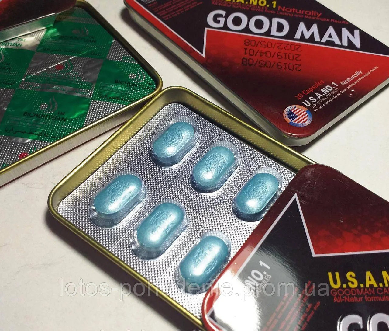 Таблетки для підвищення потенції GOOD MAN ГУД МЕН