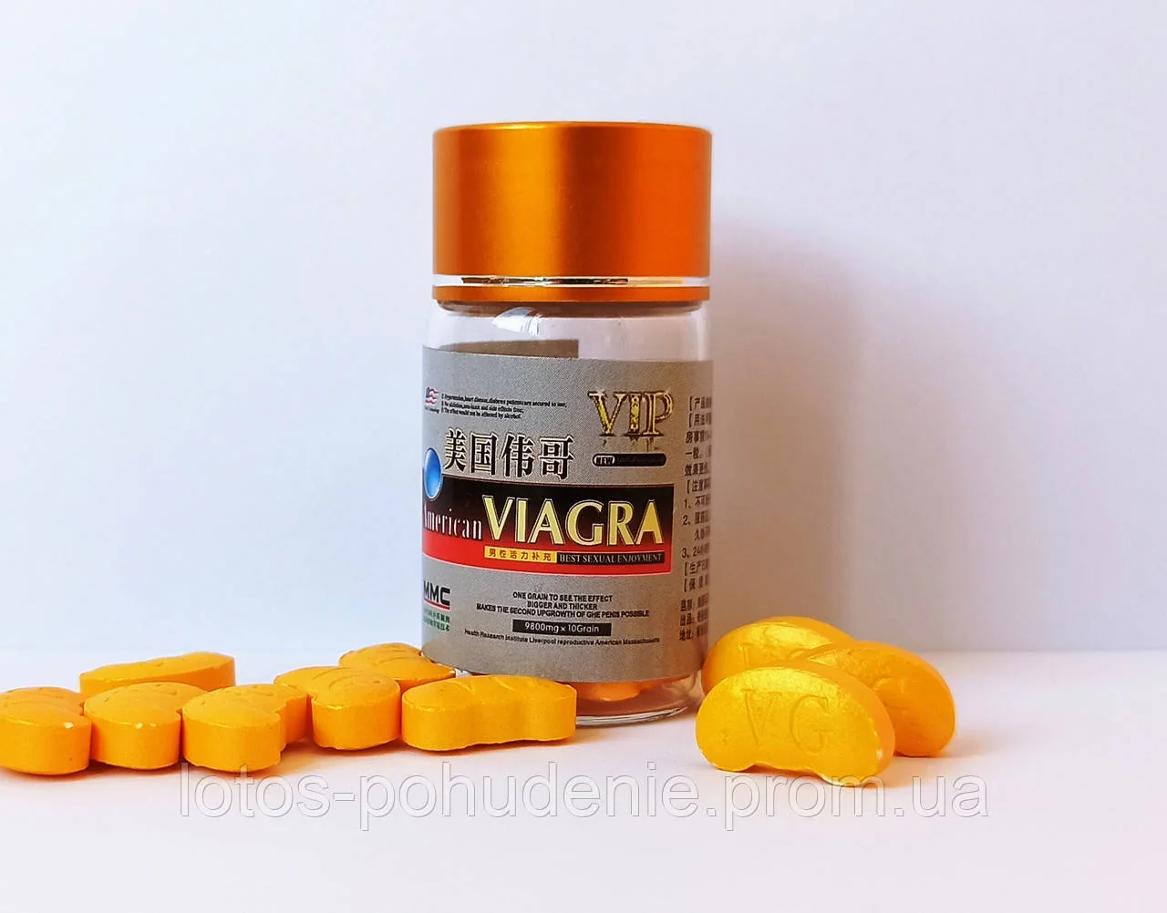 Таблетки для підвищення потенції AMERICAN VIAGRA АМЕРИКАНСЬКА ВІАГРА