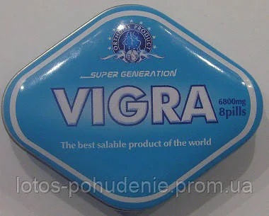 Таблетки для підвищення потенції VIGRA ВИГРА, 6800мг