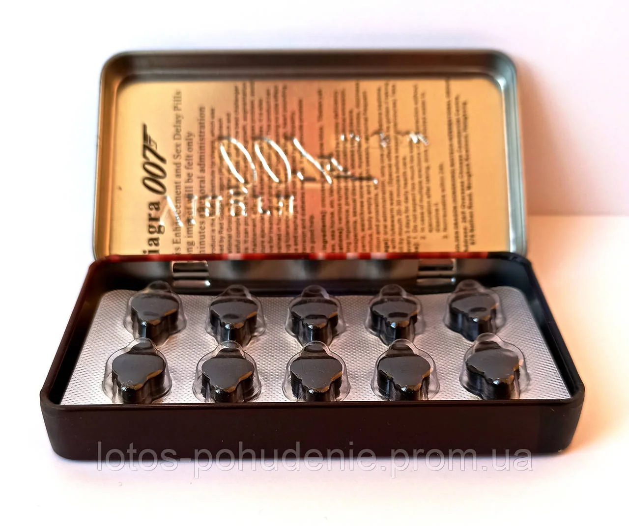 Таблетки для підвищення потенції АГЕНТ 007