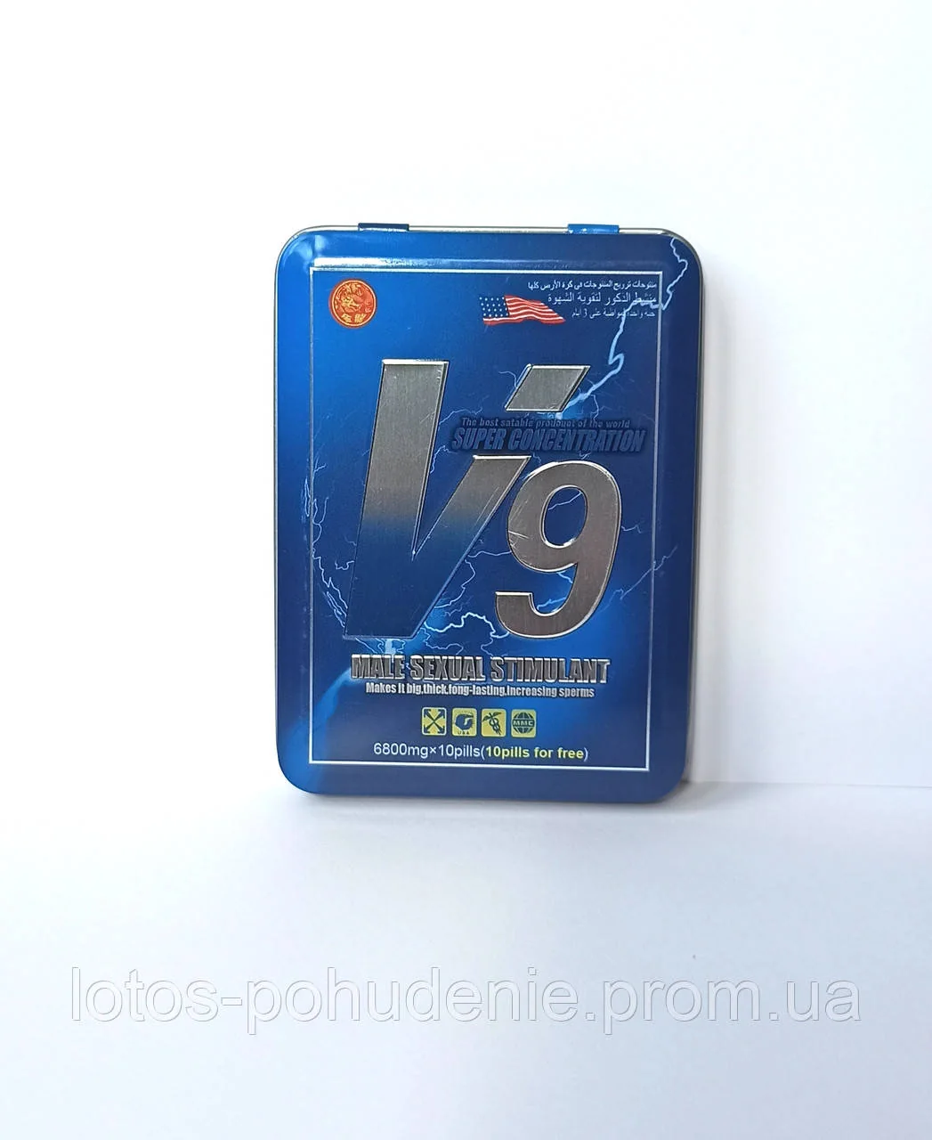 Таблетки для підвищення потенції V9 В9