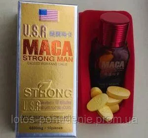 Таблетки для підвищення потенції MACA Strong Man